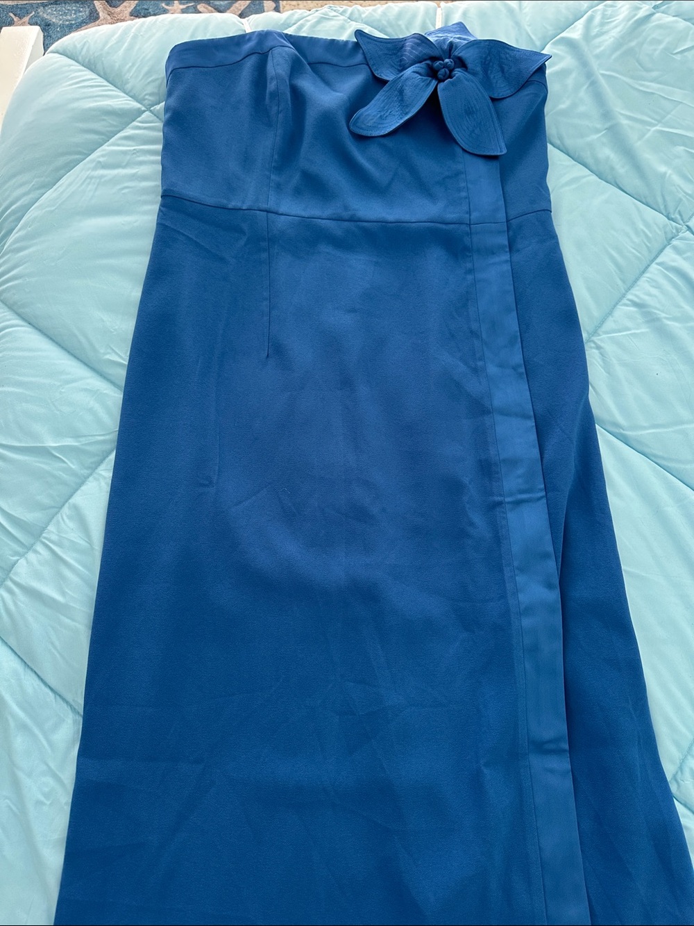 NWT Lilly Pulitzer Anasophia maxi Dress strapless Sz16 Starlight Navy retail 298 - Picture 3 of 14